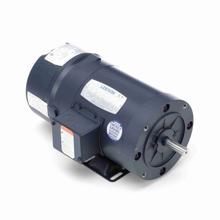 Leeson 0.25 Hp Ac Gearmotor, 1 Phase, 26 Rpm, 115/208-230 V, 48Y Frame, Tefc 107002.00